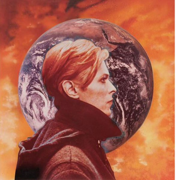 David Bowie, RCA Music Original Cover Art for Man Who Fell to Earth 1977