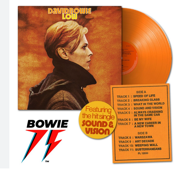 David Bowie, RCA Music Original Cover Art for Man Who Fell to Earth 1977