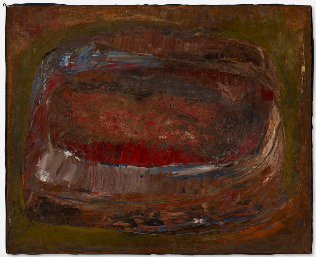 Rex Ashlock: Tabletop, 1961 Oil on Canvas