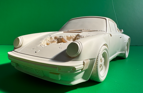 Daniel Arsham: Eroded Porsche 911 Turbo (930) (Sculpture Edition