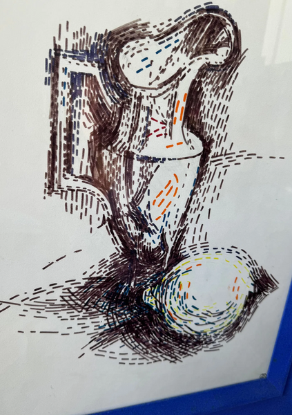 Dora Maar: Still Life, c.1960s. Ink on Paper