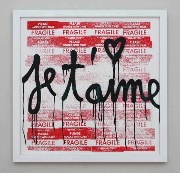 Mr. Brainwash Je T'aime, 2011 STOLEN! Edition 46/75