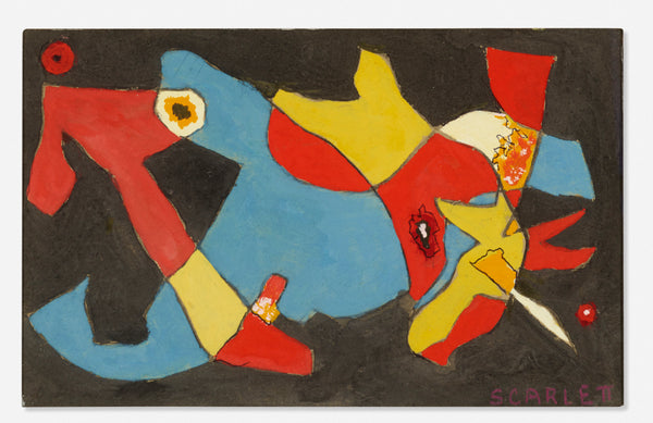 Rolph Scarlett, watercolor and ink on paper c.1940s