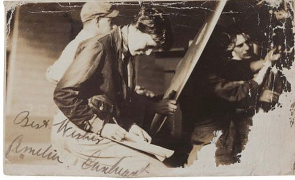 Amelia Earhart: Rare Original Hand-signed photograph