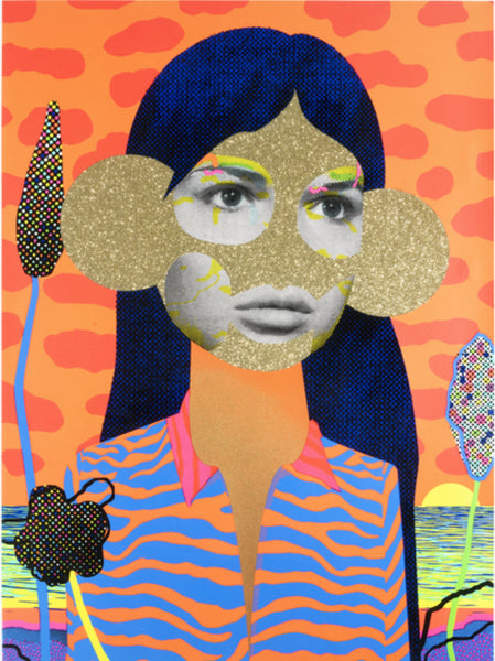 Paul Insect: The Ultimate Journey (Gold), 2018 with "Diamond" dust