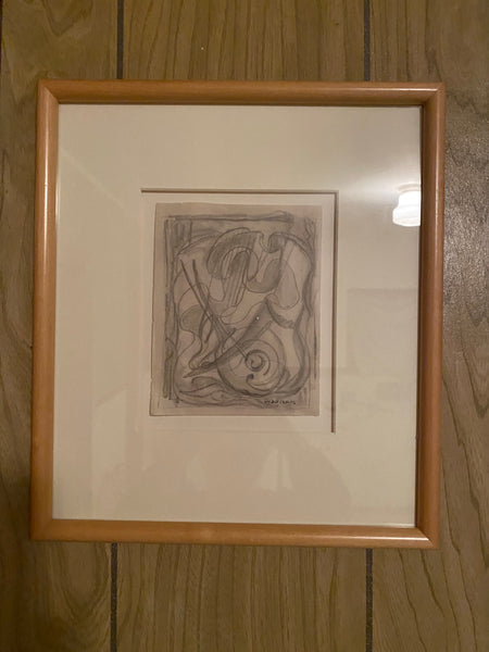 Emil Bisttram,  c.1930 pencil on paper