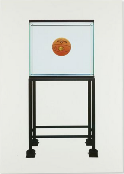 Jeff Koons: One Ball Total Equilibrium Tank, 1995
