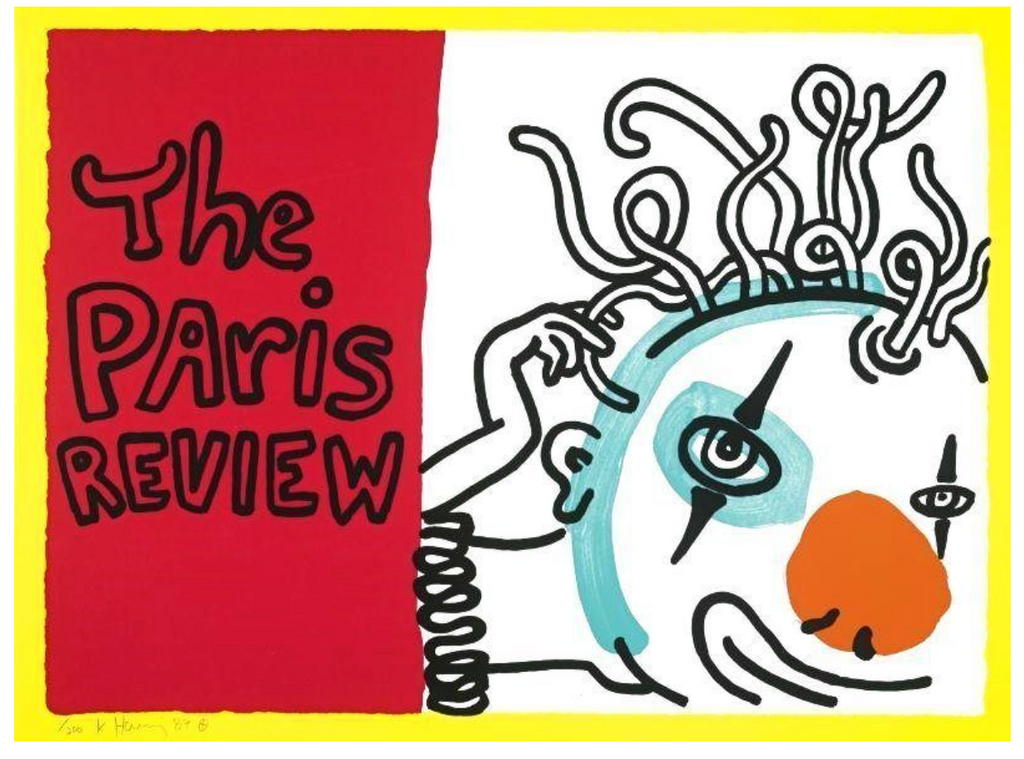 Keith Haring: Paris Review Hand-Signed Limited Edition xxx/200