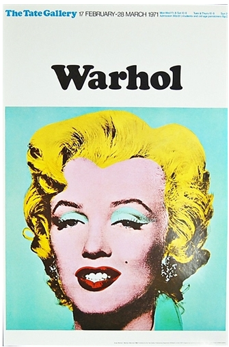 Andy Warhol: Marilyn Tate Poster, 1971